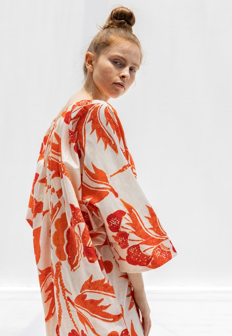 Mara Hoffman Luz Dress - Red Multi