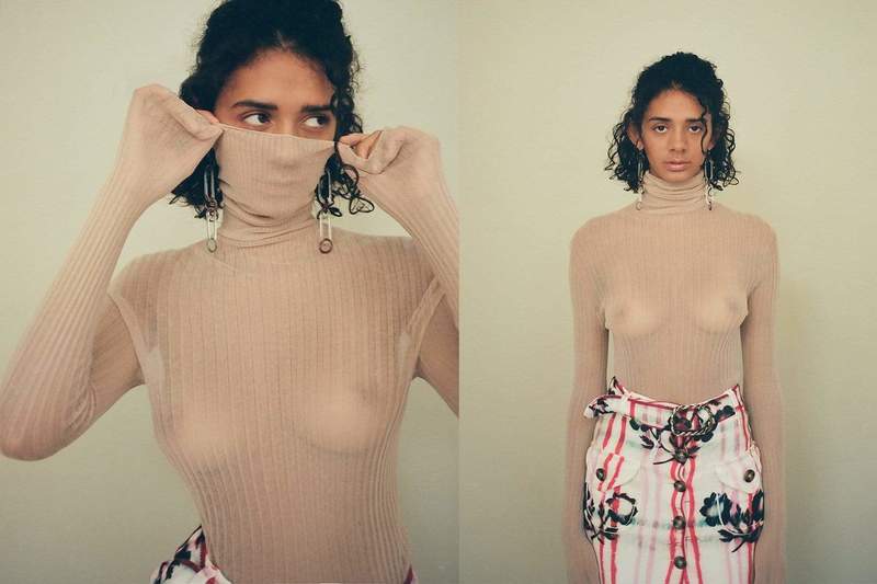 Standard Issue Tulle Top - Blush