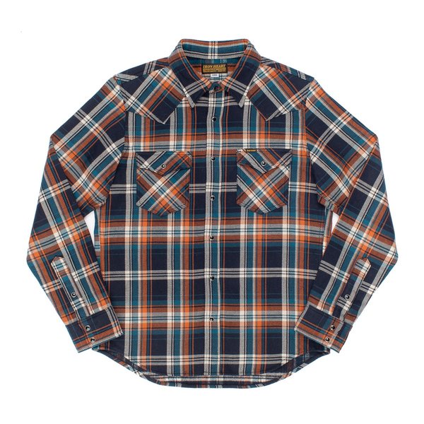 Iron Heart Western Shirt Crazy Check Garmentory