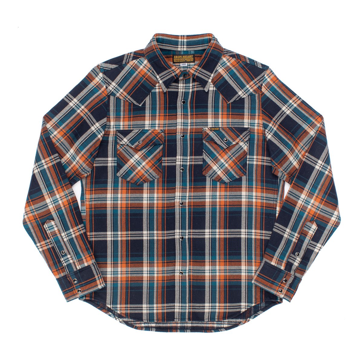 Iron Heart Western Shirt - Crazy Check | Garmentory