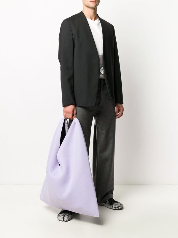 MM6 MAISON MARGIELA Japanese Mesh Tote large - WHITE MM6 MAISON MARGIELA Japanese Mesh Tote large - WHITE
