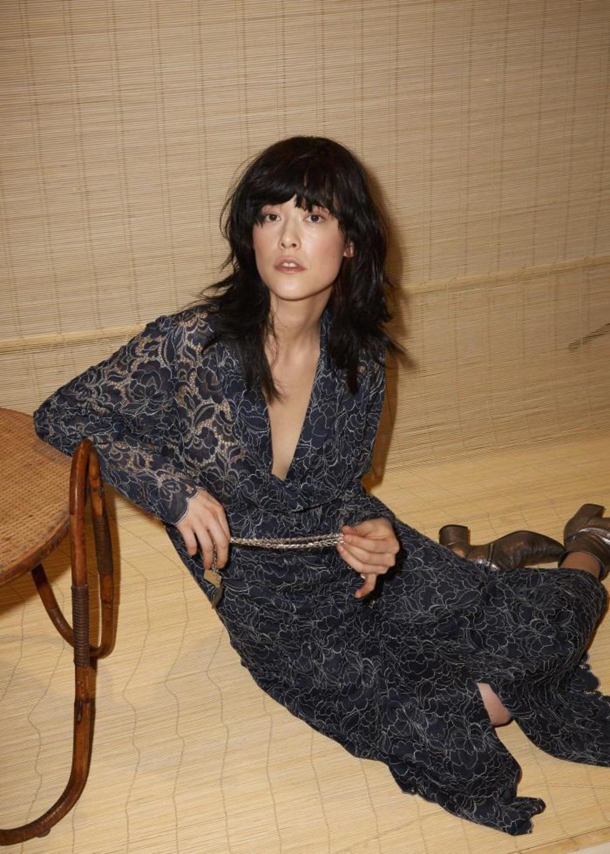 Roseanna Fior Doll Dress - Blue/Silver - Image 2 of 2