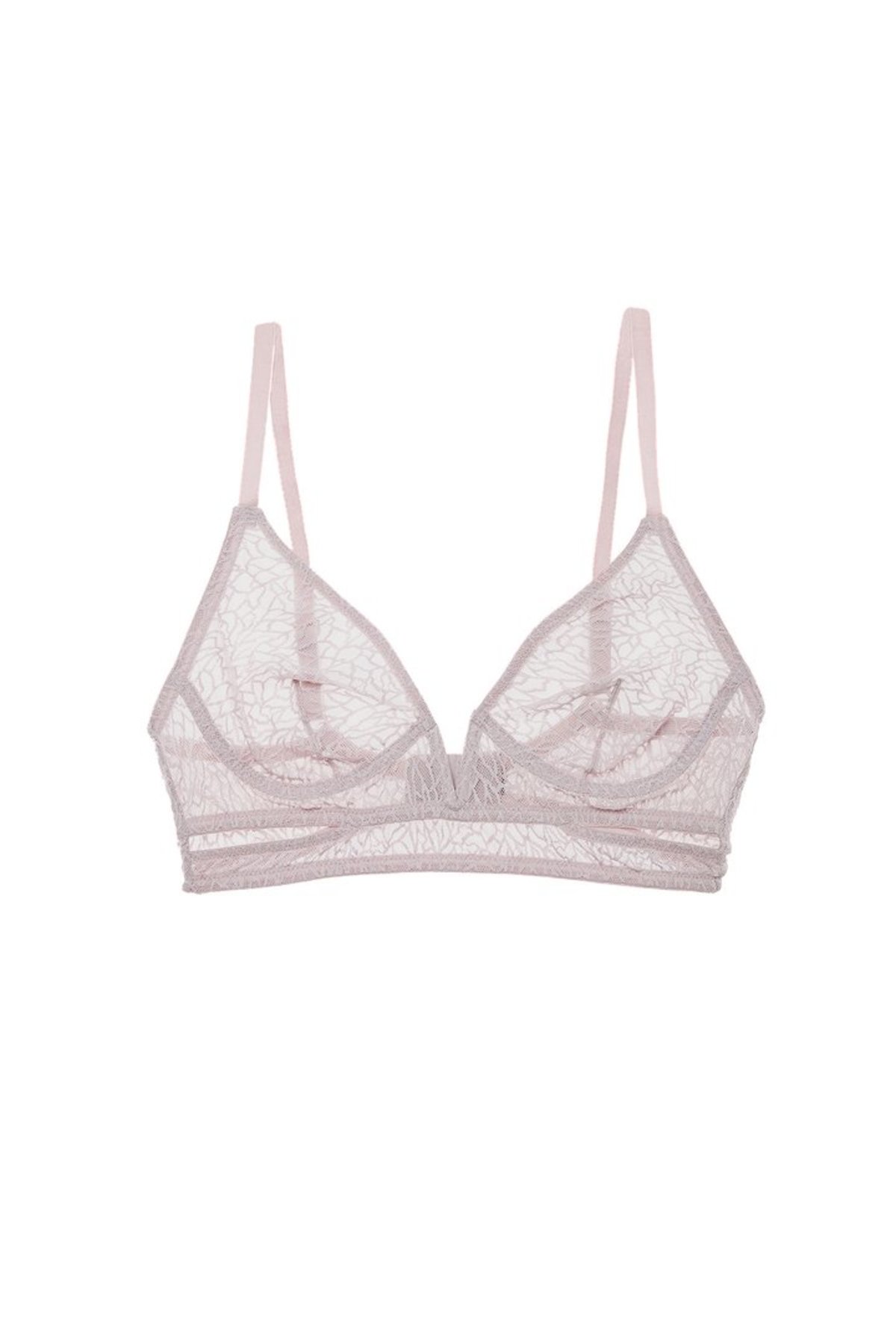 Else Zoe Soft Cut Out V Bra | Garmentory