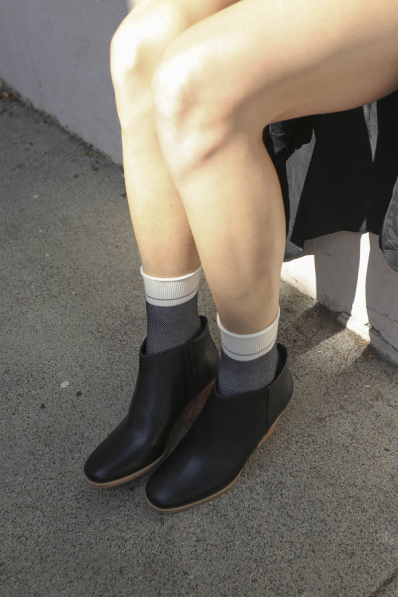 Rachel Comey Mars Classic Boot in Black/Natural