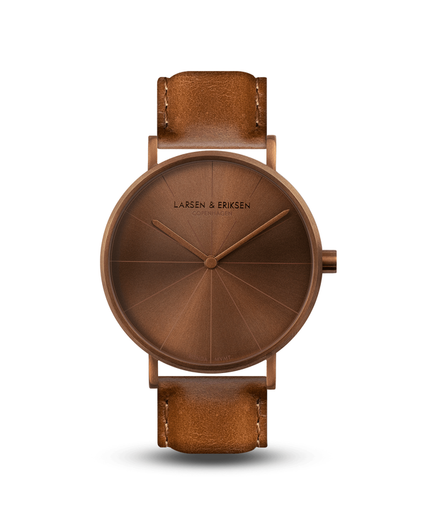 Larsen & Eriksen ABSALON WATCH 41MM - COPPER | Garmentory