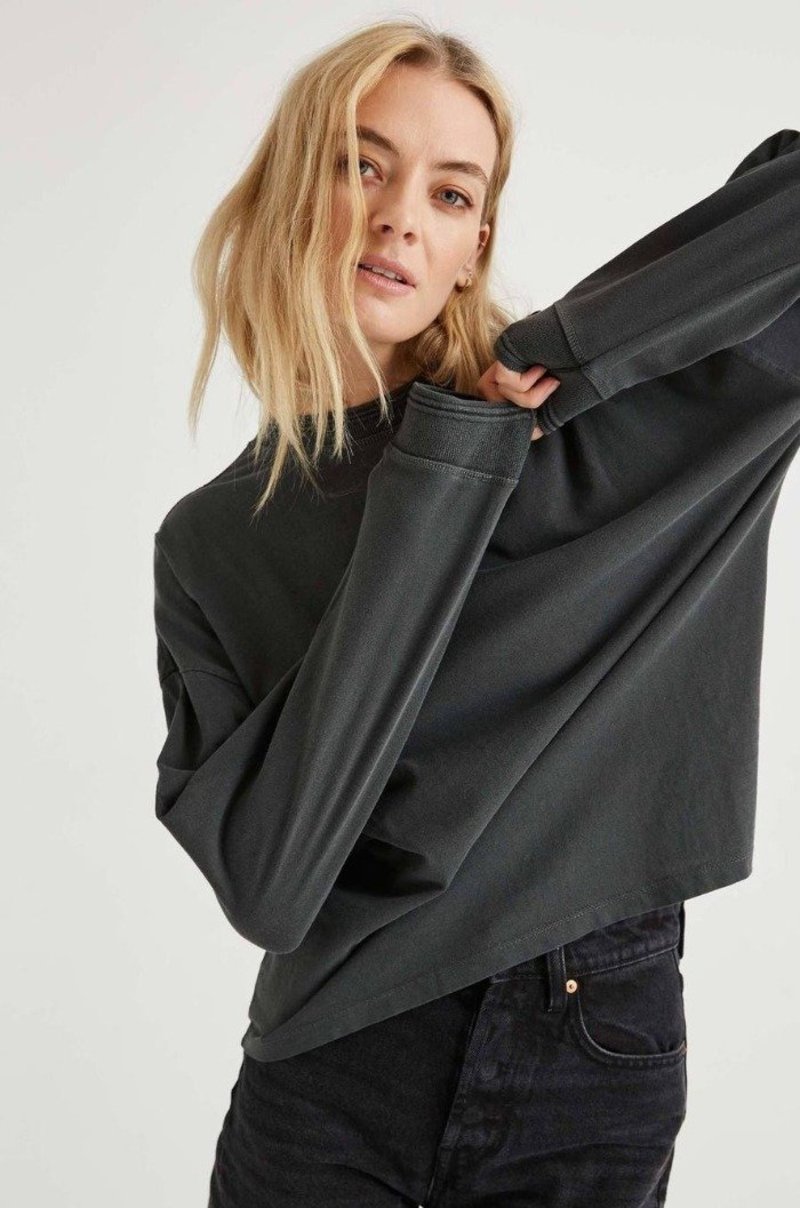 Richer Poorer RELAXED LONG SLEEVE PULLOVER Multi Garmentory