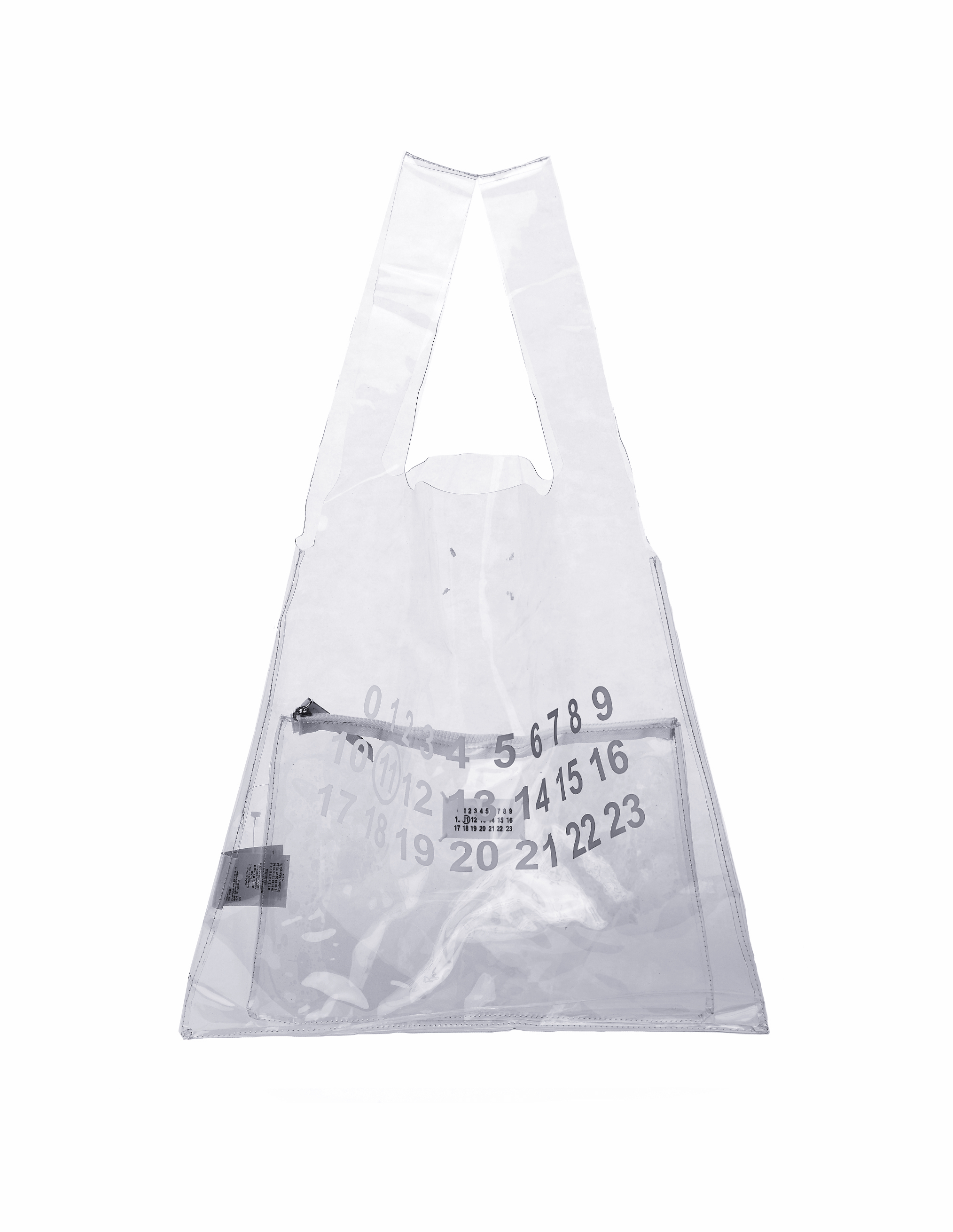 【MAISON MARGIELA】Maison Margiela PVC shopping bags set Maison Margiela Transparent PVC Shopping Bag | Hypebeast