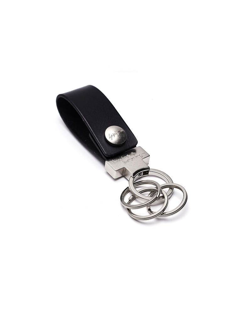 Yohji Yamamoto Leather Key Holder - Black | Garmentory