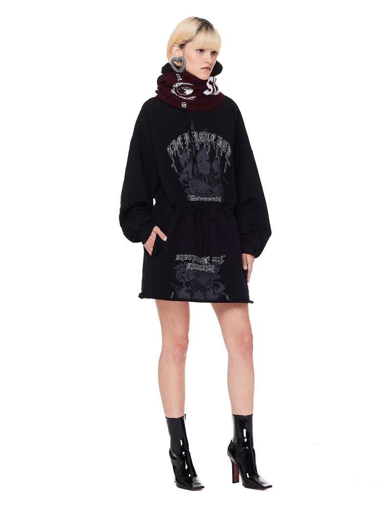 Vetements Dominium In Rectum Hoodie ブラック Vetements Dominium In