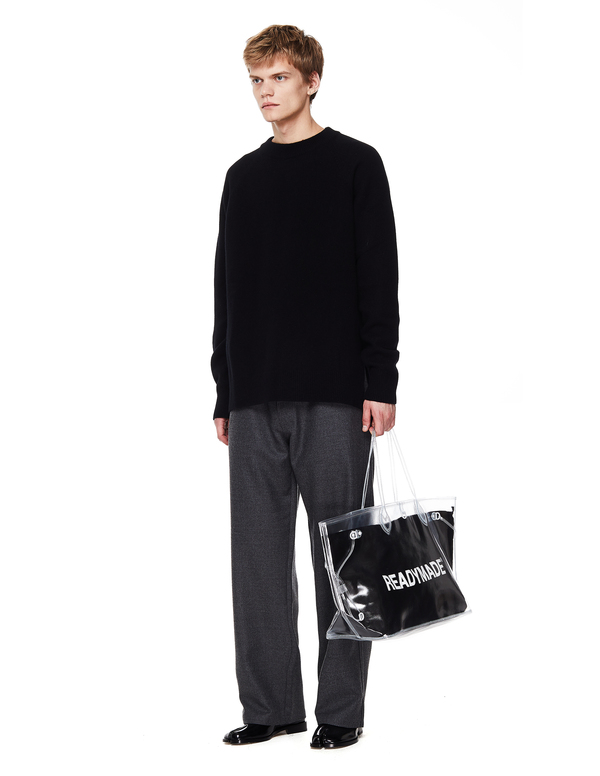 Readymade Transparent Roomy Bag | Garmentory Readymade Transparent Roomy Bag | Garmentory
