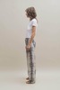 Gauntlett Cheng Zebra Panelled Pant - Zebra - Thumbnail 3