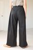 Lois Hazel Pleat Pant - Charcoal - Thumbnail 2