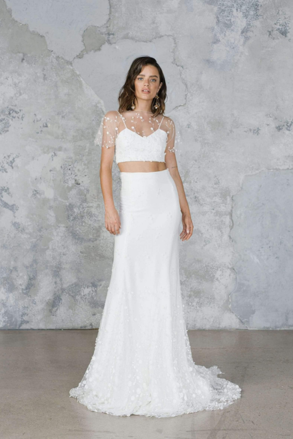 Rime Arodaky Salem Gown White Garmentory