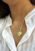 SS JEWELRY Lion Coin Pendant Necklace - Gold Vermeil - Thumbnail 2
