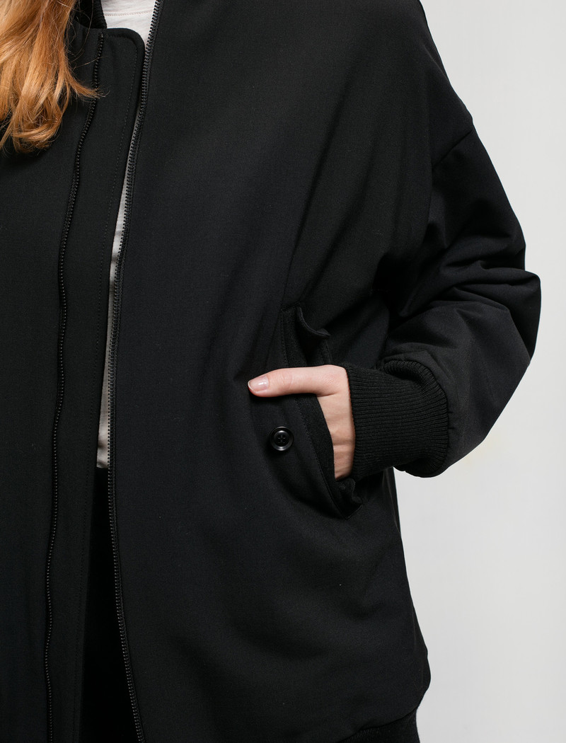 ジャケット・アウター YS Ys by Yohji Yamamoto Womens Bomber Jacket | Garmentory