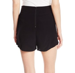 Mink Pink Crepe Black Shorts Mink Pink Crepe Black Shorts
