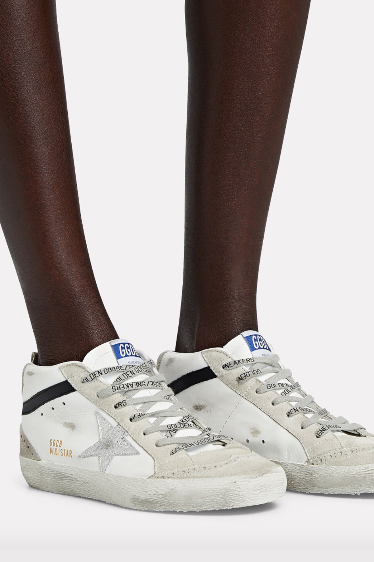【関税&送料込】Golden  Mid Star Sneakers Mid Star Sneakers - Golden Goose - Leather - Multi