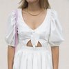 Rotate Marie Dress - white - Thumbnail 4