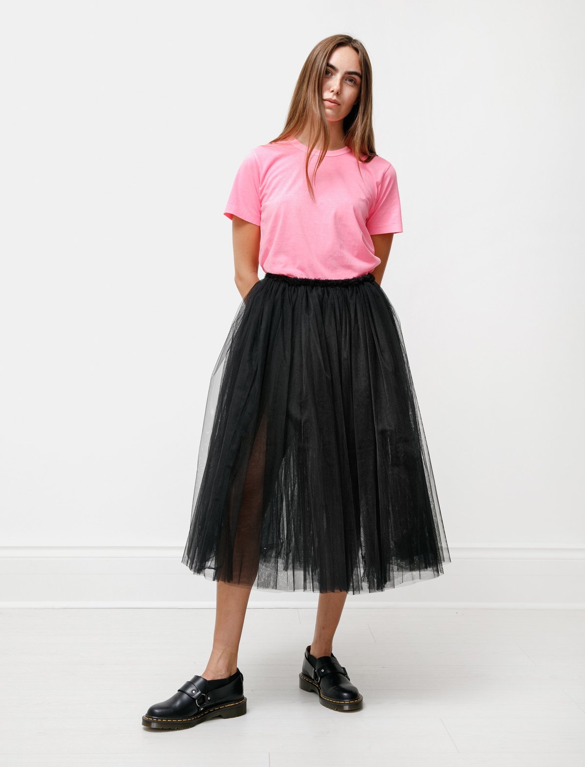 Comme des Garçons Tulle Layer Skirt - Black | Garmentory