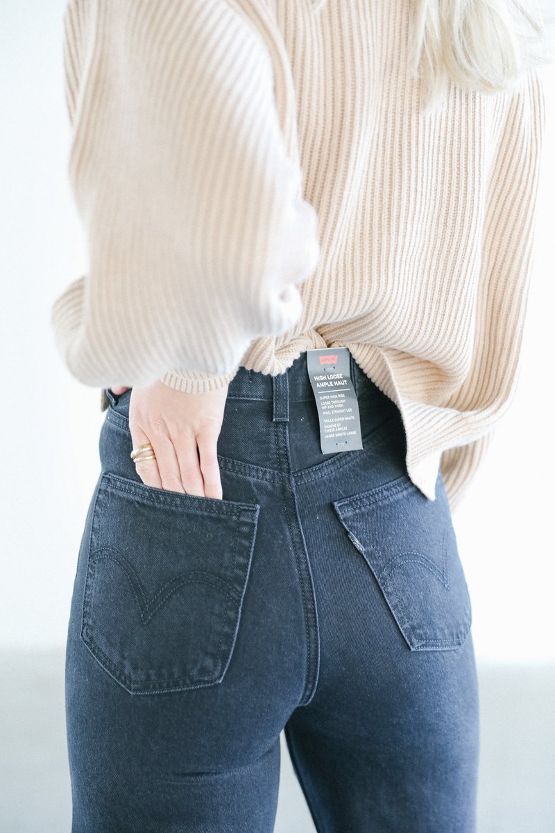 Levi's Hi Loose Jean - Train Wreck