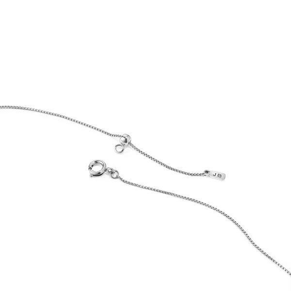 Jenny Bird Horseshoe Charm Necklace - Silver Jenny Bird Horseshoe Charm Necklace - Silver
