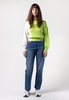Levi's Ribcage Straight Ankle Jeans - At The Ready - Thumbnail 3