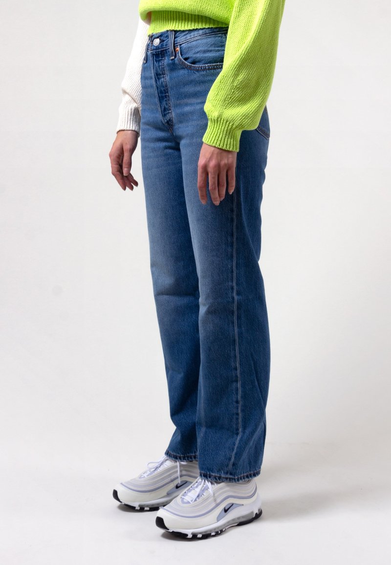 Levi's Ribcage Straight Ankle Jeans - At The Ready