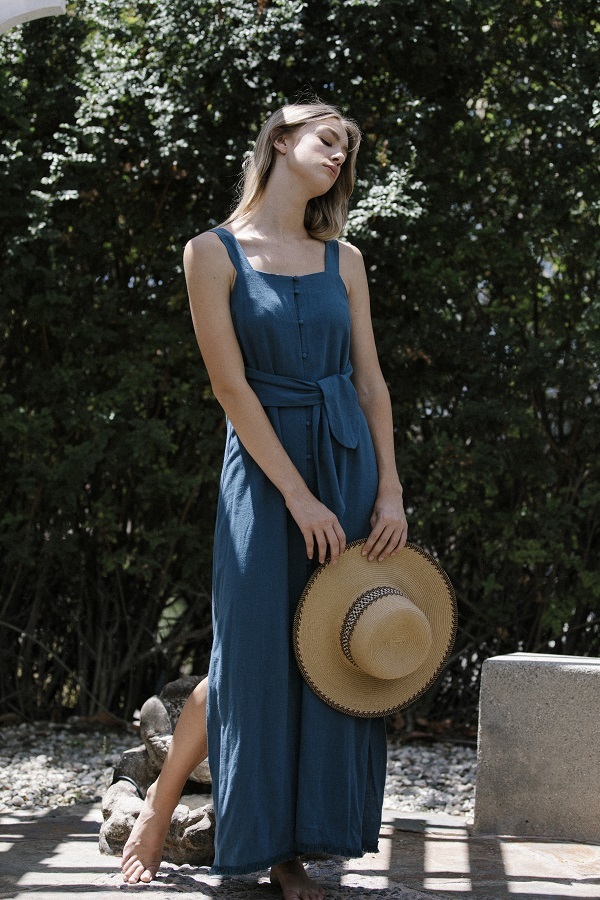Six Crisp Days Durban Dress - Teal Six Crisp Days Durban Dress - Teal