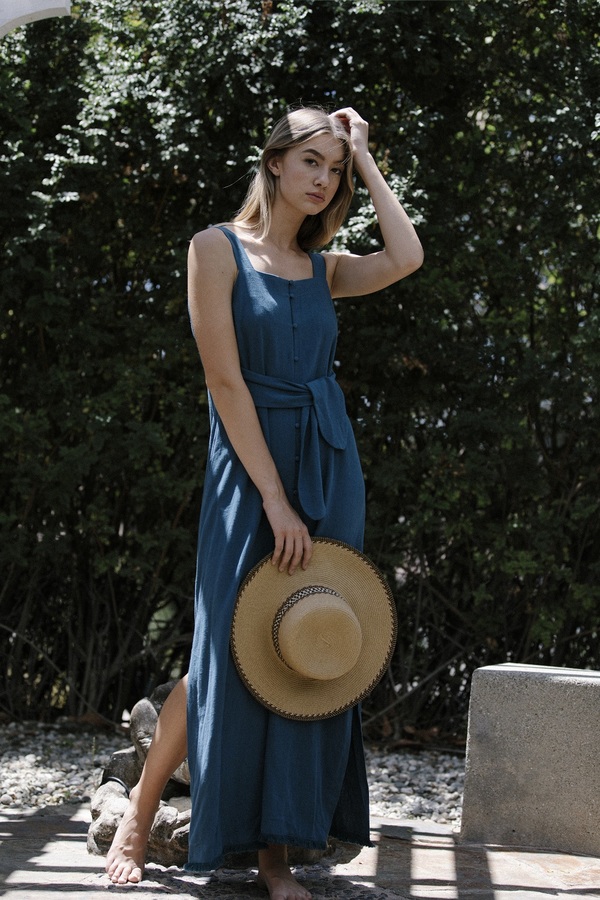 Six Crisp Days Durban Dress - Teal Six Crisp Days Durban Dress - Teal