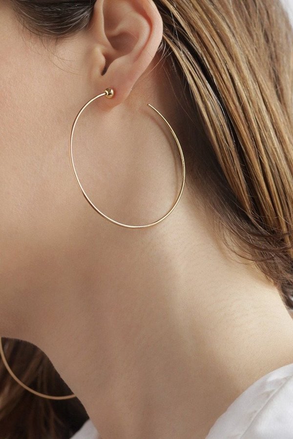 Jenny Bird Medium Icon Hoops - Gold Jenny Bird Medium Icon Hoops - Gold