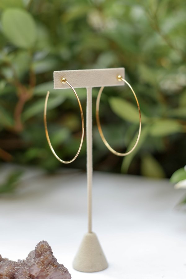 Jenny Bird Medium Icon Hoops - Gold Jenny Bird Medium Icon Hoops - Gold