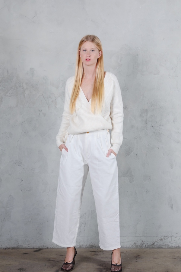 Six Crisp Days Fyti Denim Pants - White Six Crisp Days Fyti Denim Pants - White