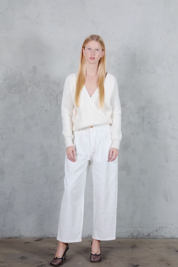 Six Crisp Days Fyti Denim Pants - White Six Crisp Days Fyti Denim Pants - White