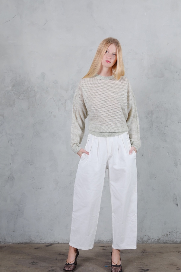 Six Crisp Days Fyti Denim Pants - White Six Crisp Days Fyti Denim Pants - White
