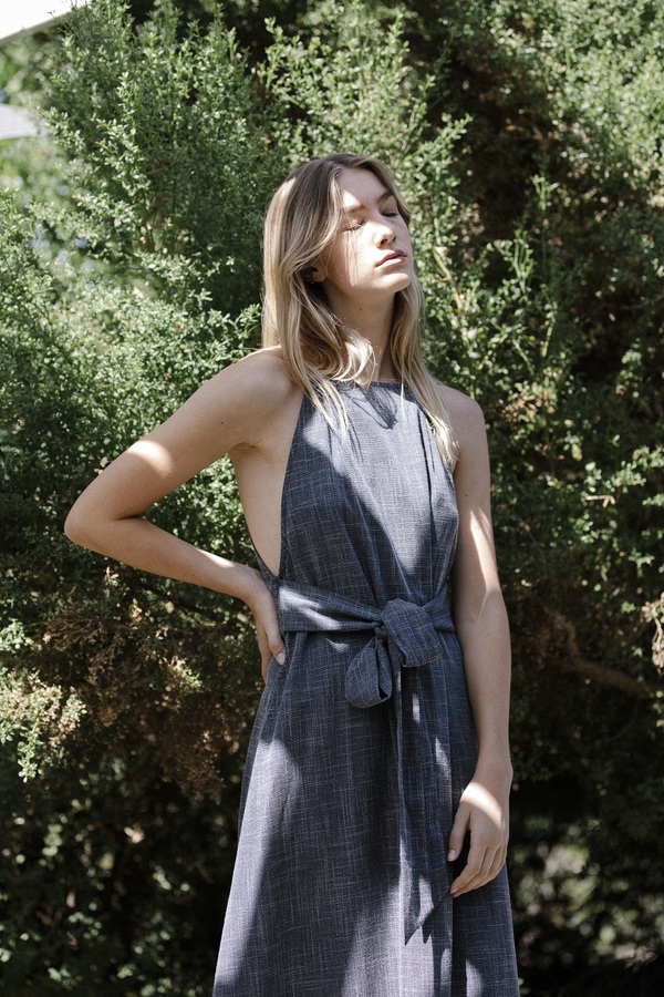 Six Crisp Days Kalyma Dress - Charcoal Six Crisp Days Kalyma Dress - Charcoal