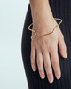 Faux/Real Stressed Out Bangle - Gold - Thumbnail 1