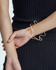Faux/Real Stressed Out Bangle - Gold - Thumbnail 4