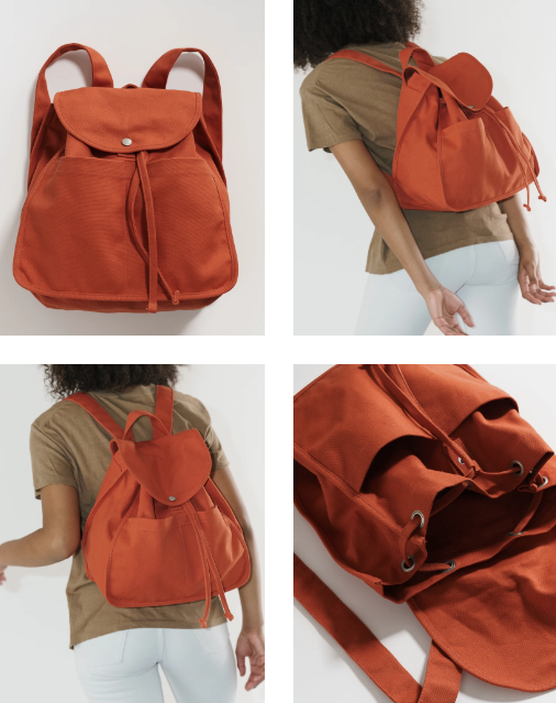 baggu drawstring backpack