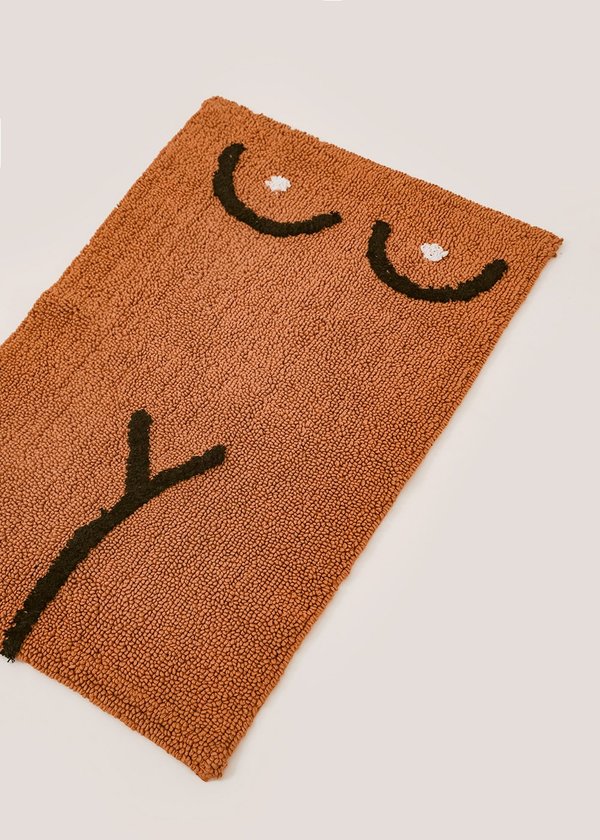Cold Picnic Torso Bath Mat Brown Garmentory