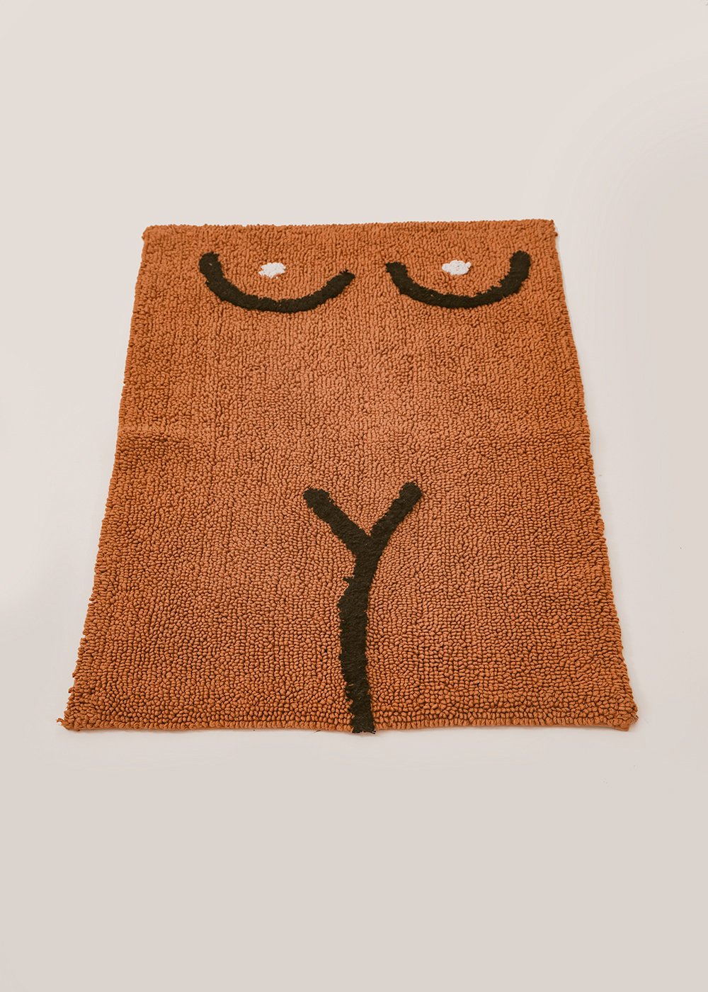 Cold Picnic Torso Bath Mat Brown Garmentory