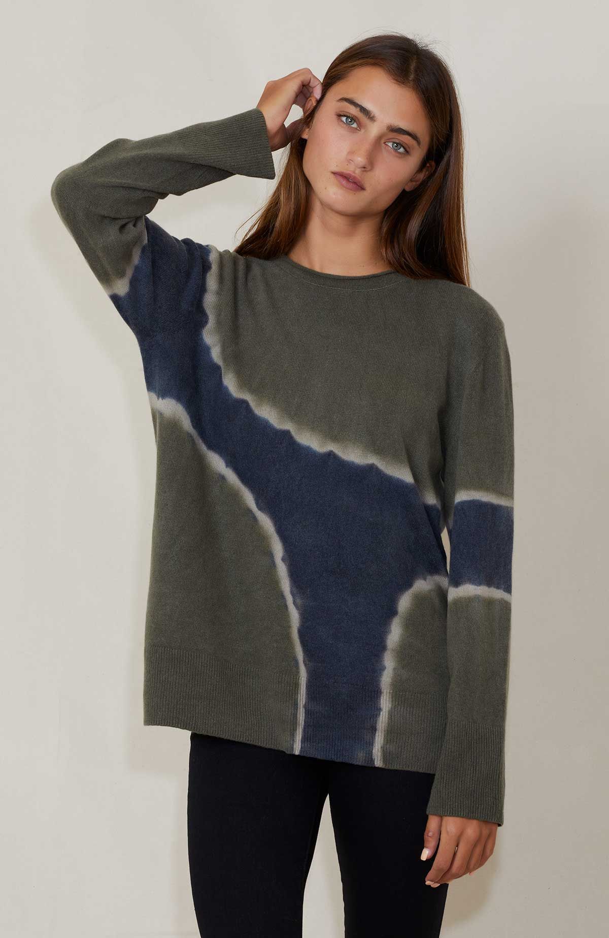 Raquel Allegra Boyfriend Cashmere Crew 
