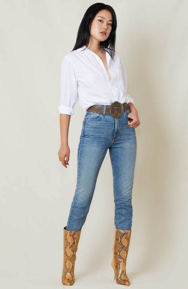 Paris Texas Lame Shimmer Midi Boot Paris Texas Lame Shimmer Midi Boot