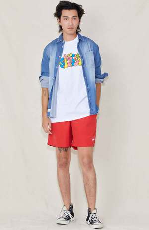 Frank & Eileen Luke Distressed Denim Shirt - Indigo Frank & Eileen Luke Distressed Denim Shirt - Indigo