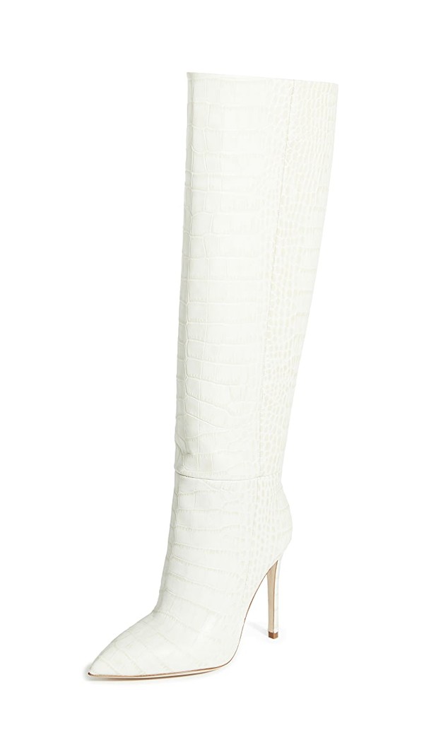 ivory tall boots