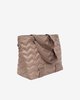 HVISK COAST QUILTED WAVY BAG - MUSHROOM - Thumbnail 4