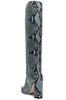 Paris Texas Python Print 100 Heel Boot - JEANS - Thumbnail 4
