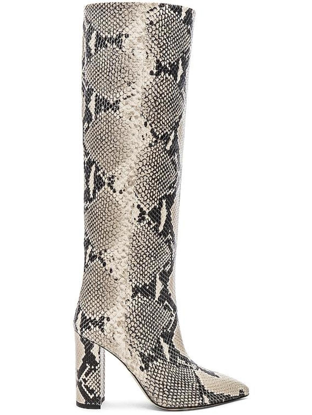 Paris Texas Python Print 100 Heel Boot - JEANS | Garmentory