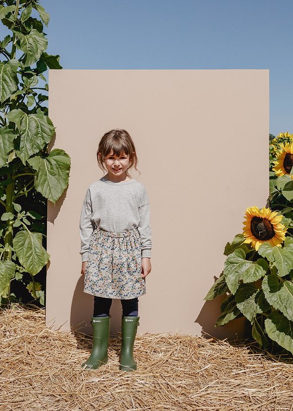 Kids Petits Vilains Josephine Mini Skirt - Poppy Forest Kids Petits Vilains Josephine Mini Skirt - Poppy Forest