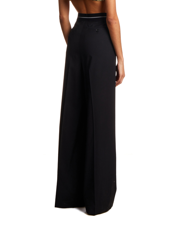 パンツ MSGM Woman Pants Black 3541MDP10237606 99 Msgm ウィメンズ パンツ | SSENSE 日本