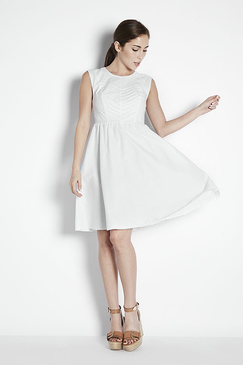 Eve Gravel Coconut Dress Eve Gravel Coconut Dress